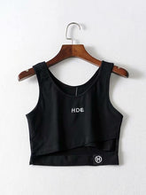 Cross Printed Sleeveless Tanks